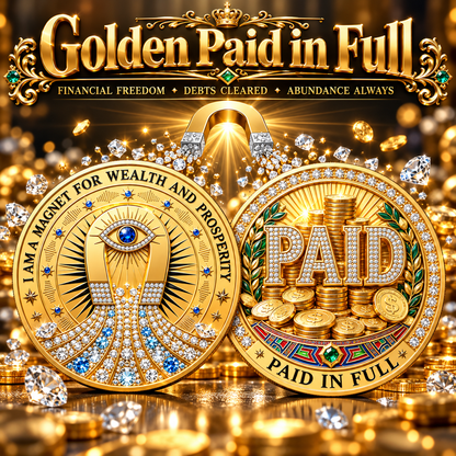 ⏰65% OFF💥3D All-Seeing Eye Prosperity Coin – Wealth & Good Luck Charm