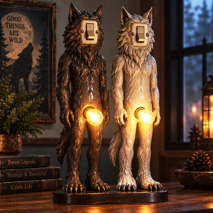 💯 💡Retro Companions Oddity Lamp – Weirdly Charming Light