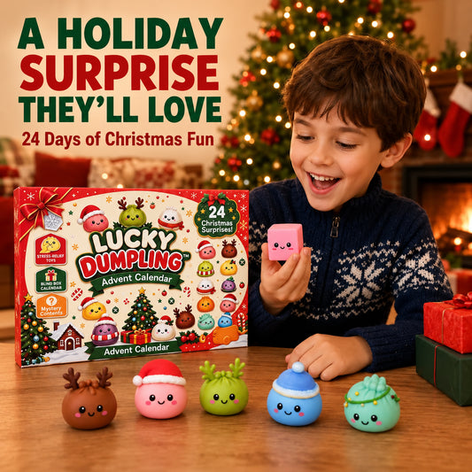 2026 Christmas Squishy Advent Calendar 24-Day Countdown