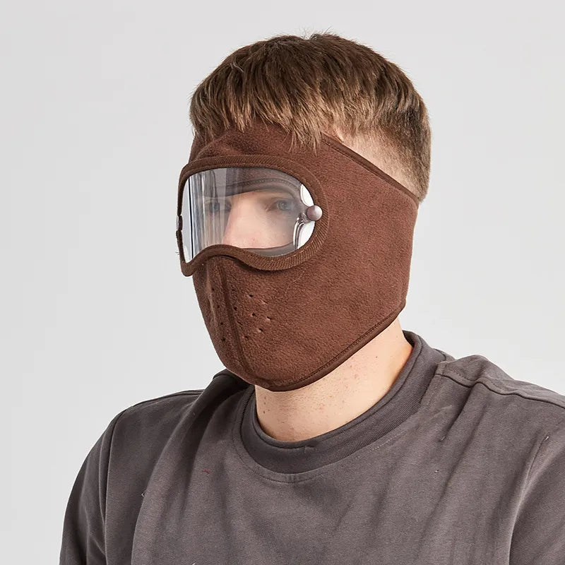 ❄💝Winter warm fleece windproof high-definition goggles