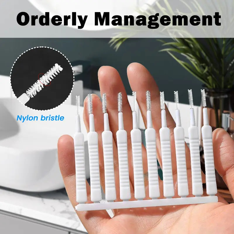 30PCS Shower Head Cleaning Brush, Small Gap Cleaner Picks