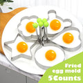 5 Counts Set Fried Egg Rings Molds
