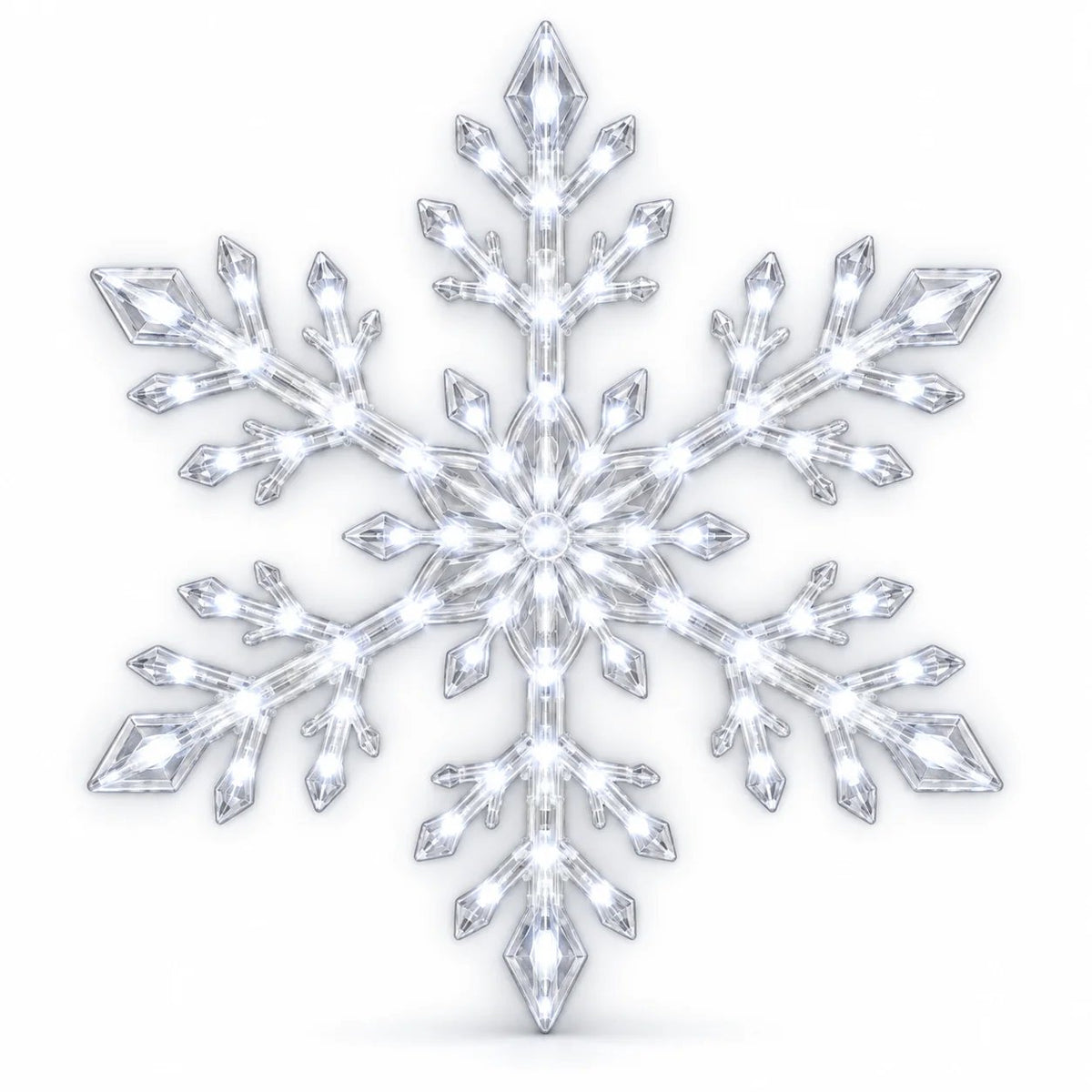❄️ Christmas LED Snowflake Wall Lights Set