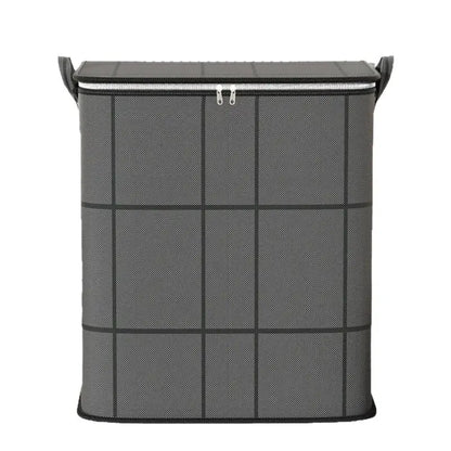 Large-Capacity Zippered Fabric Storage Bag for Clothes & Bedding
