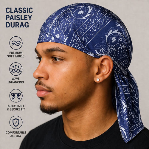 🔥Paisley Cooling Headscarf Cap🥳