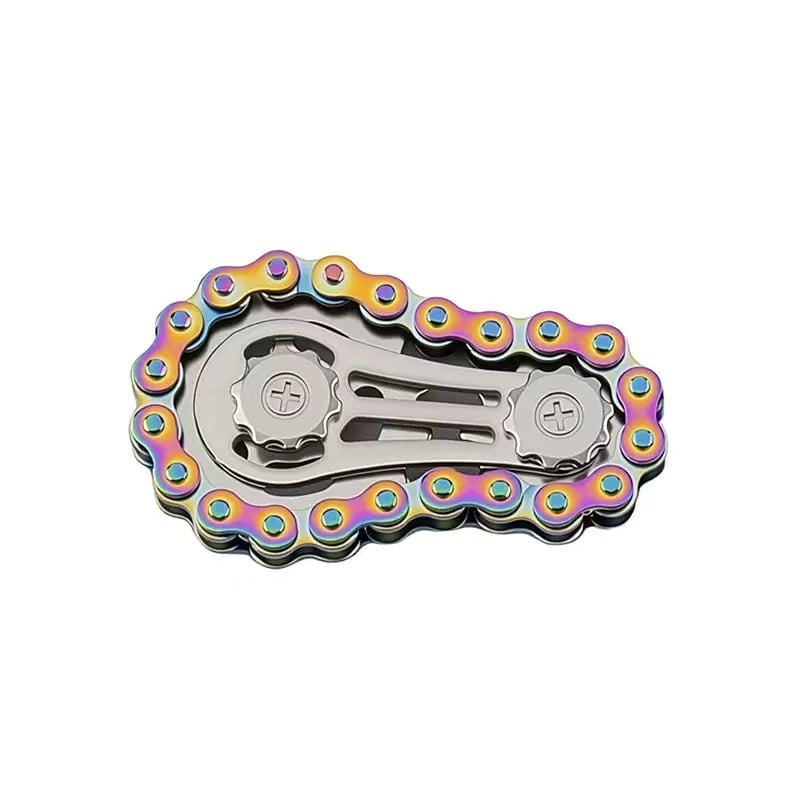 ⚙️ The Ultimate Mechanical Fidget: Bike Chain Sprocket Spinner for Focus & Stress Relief