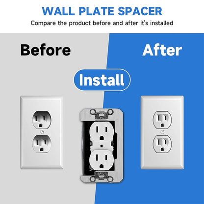 Electrical Outlet Wall Plate Spacer Kit