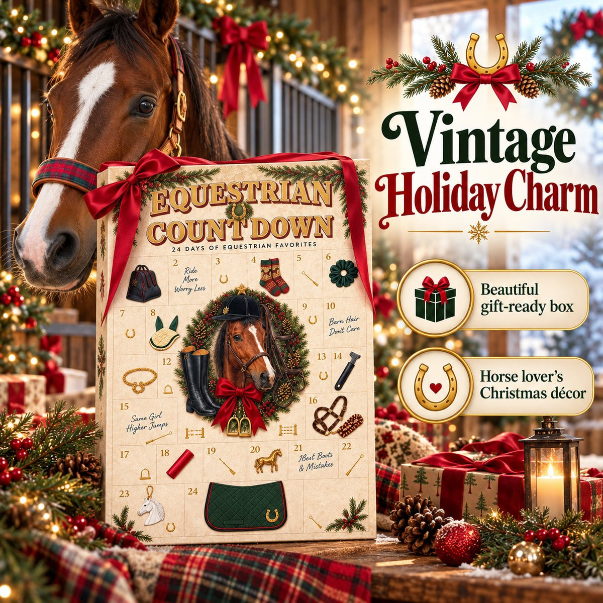 24-Day Equestrian Advent Calendar