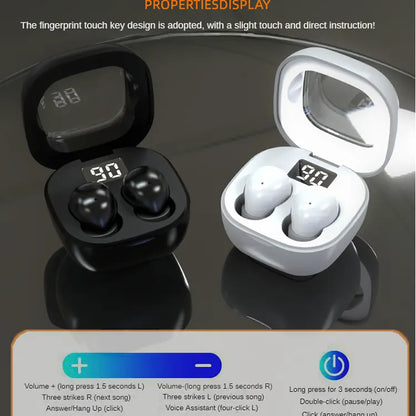 Invisible Sleep Earbuds for Side Sleepers – Ultra-Light Wireless Earbuds