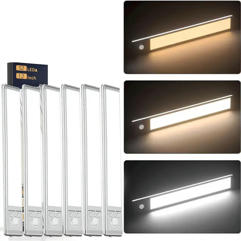 🔥💡 Punch-free Smart Sensor Magnetic Rechargeable LED Lights