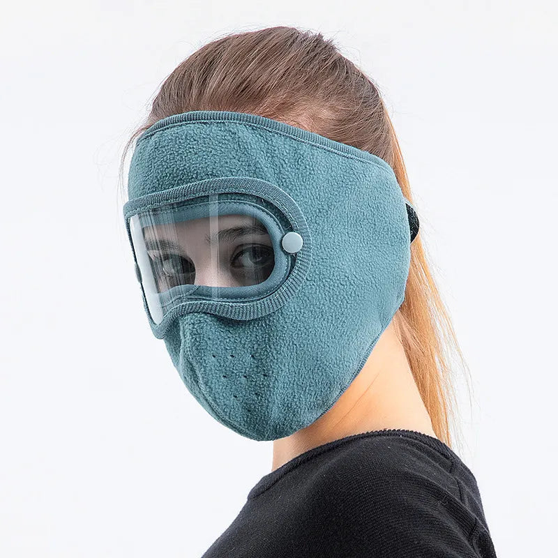 ❄💝Winter warm fleece windproof high-definition goggles