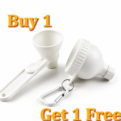 Buy 1 Get 1 Free | 💪Gym Essential｜Portable Protein Powder Dispenser Funnel with Carabiner🥤