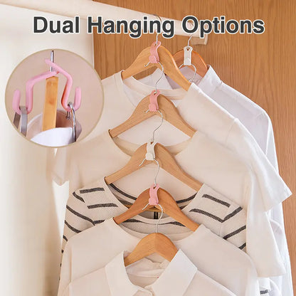 Space Saving Hangers Connector Hooks 20 Counts