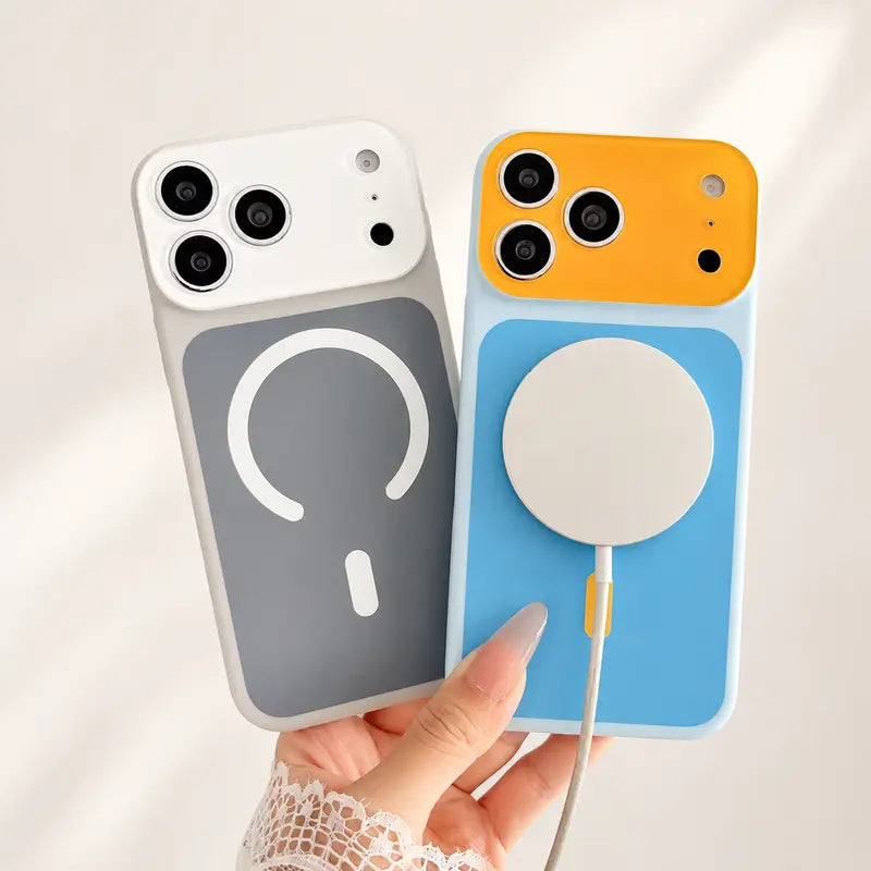 Color Block MagSafe iPhone Case 13-17