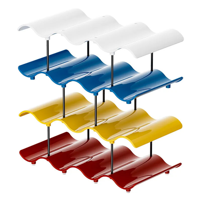 Stackable Wave Cup Storage Rack
