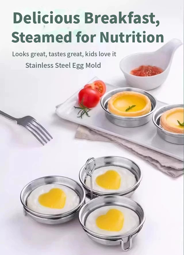 🌟Stainless Steel Egg Molds