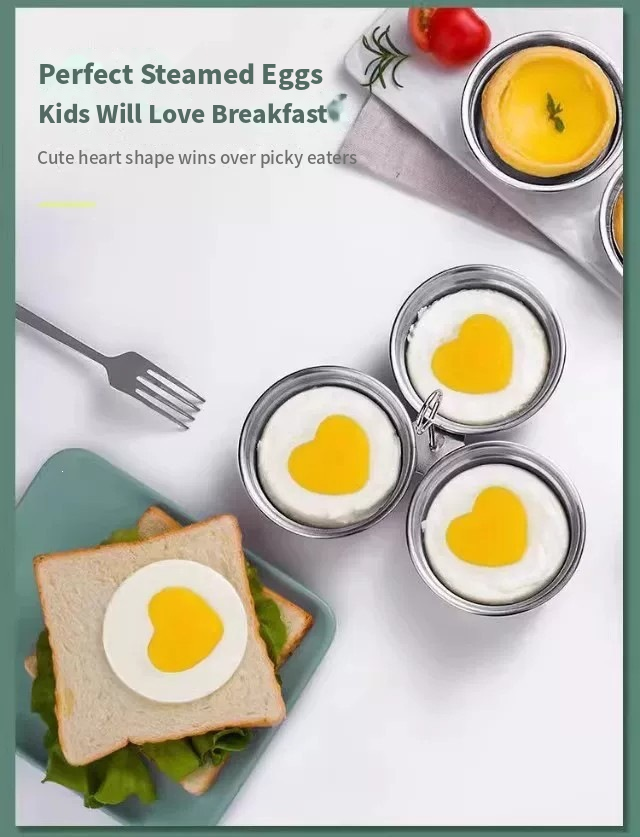 🌟Stainless Steel Egg Molds
