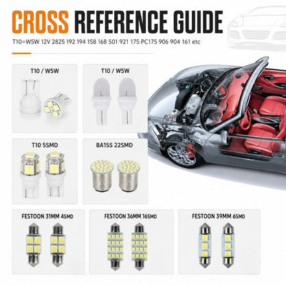 Complete 42-Piece Interior Kit