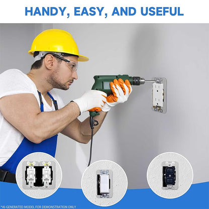 Electrical Outlet Wall Plate Spacer Kit