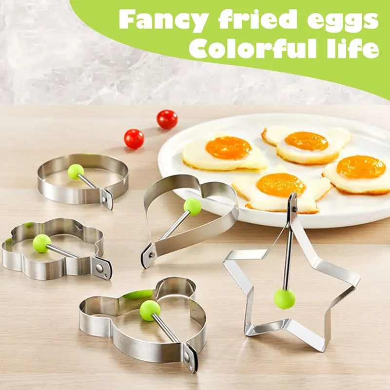 5 Counts Set Fried Egg Rings Molds
