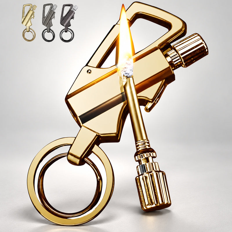 🔥3-in-1 Kerosene Match Keychain
