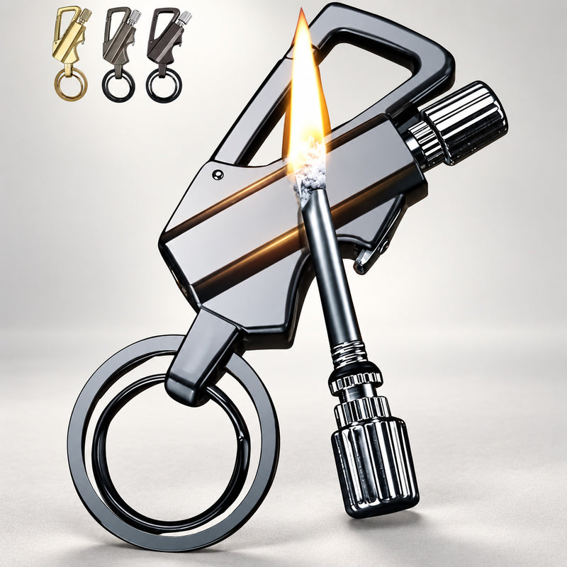 🔥3-in-1 Kerosene Match Keychain