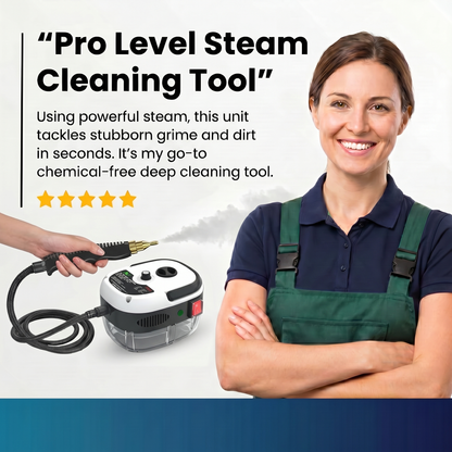 Portable Dry-Steam Cleaning System