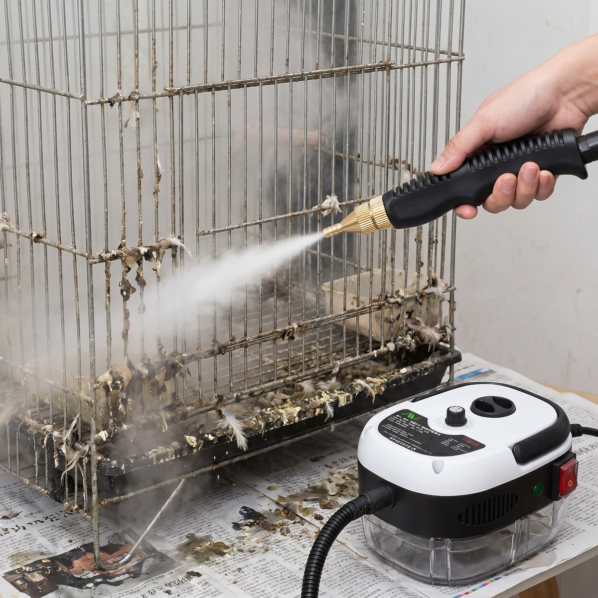 Portable Dry-Steam Cleaning System
