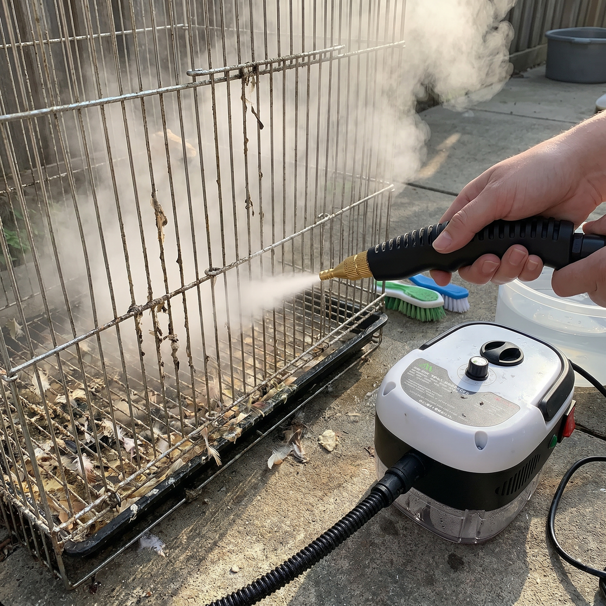 Portable Dry-Steam Cleaning System