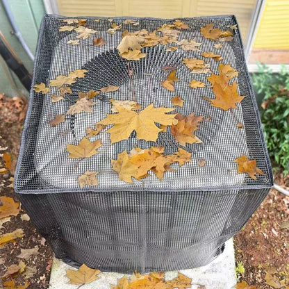 Outdoor AC Unit Cover | Mesh Dust Cover, Black