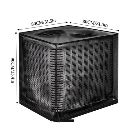 Outdoor AC Unit Cover | Mesh Dust Cover, Black