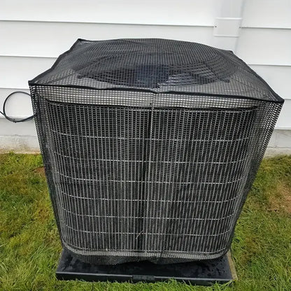 Outdoor AC Unit Cover | Mesh Dust Cover, Black