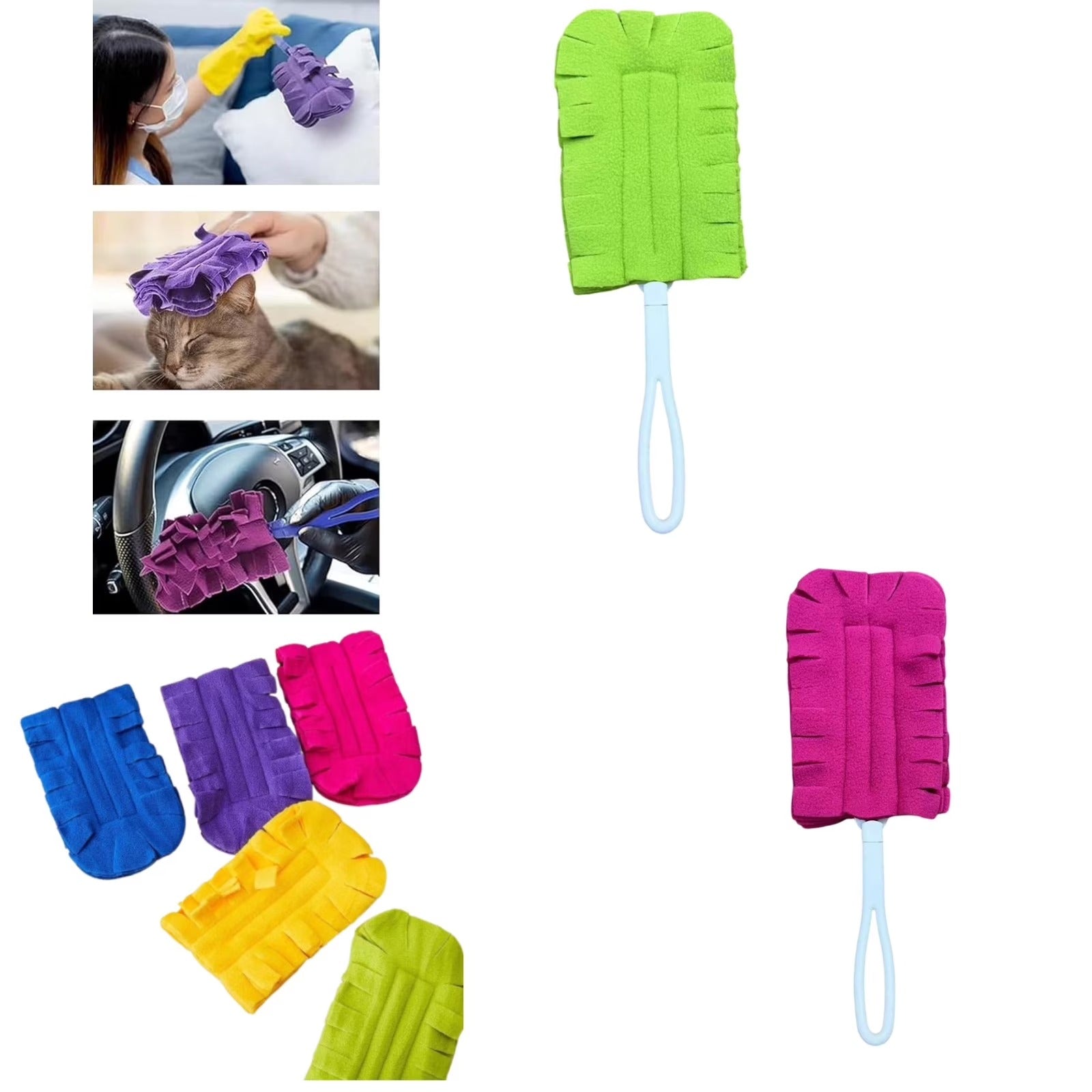 🔥Reusable Chenille Microfiber Dust Duster