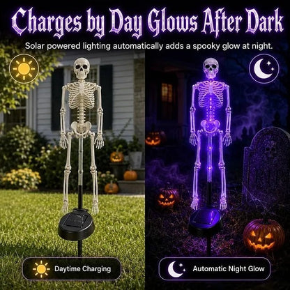 ✨Last Day 49% OFF✨💀 Solar Skeleton Ground Stake Lights