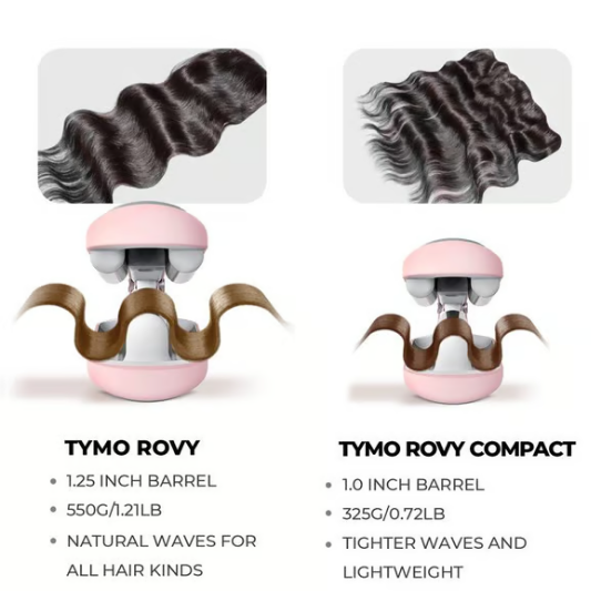 French Wave Hair Curler with Adjustable Heat