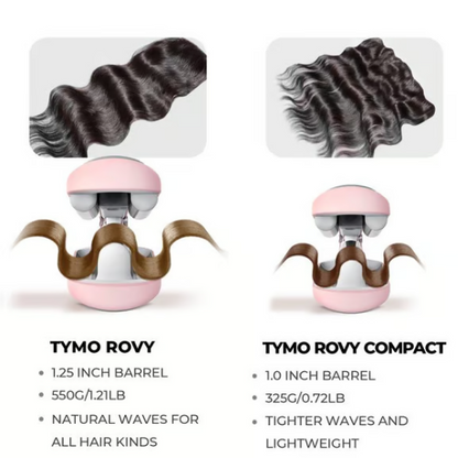 French Wave Hair Curler with Adjustable Heat