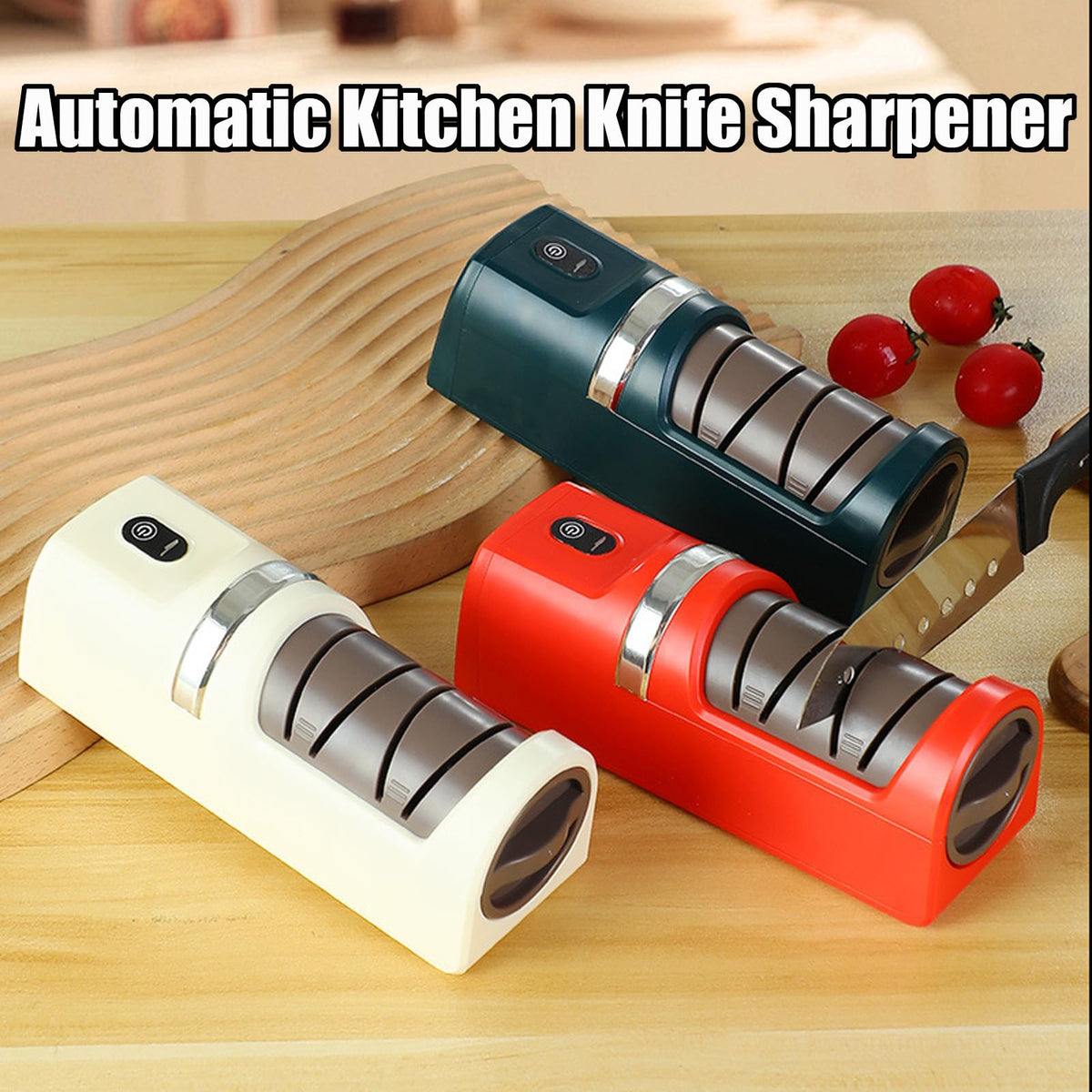 Automatic Kitchen Knife Sharpener