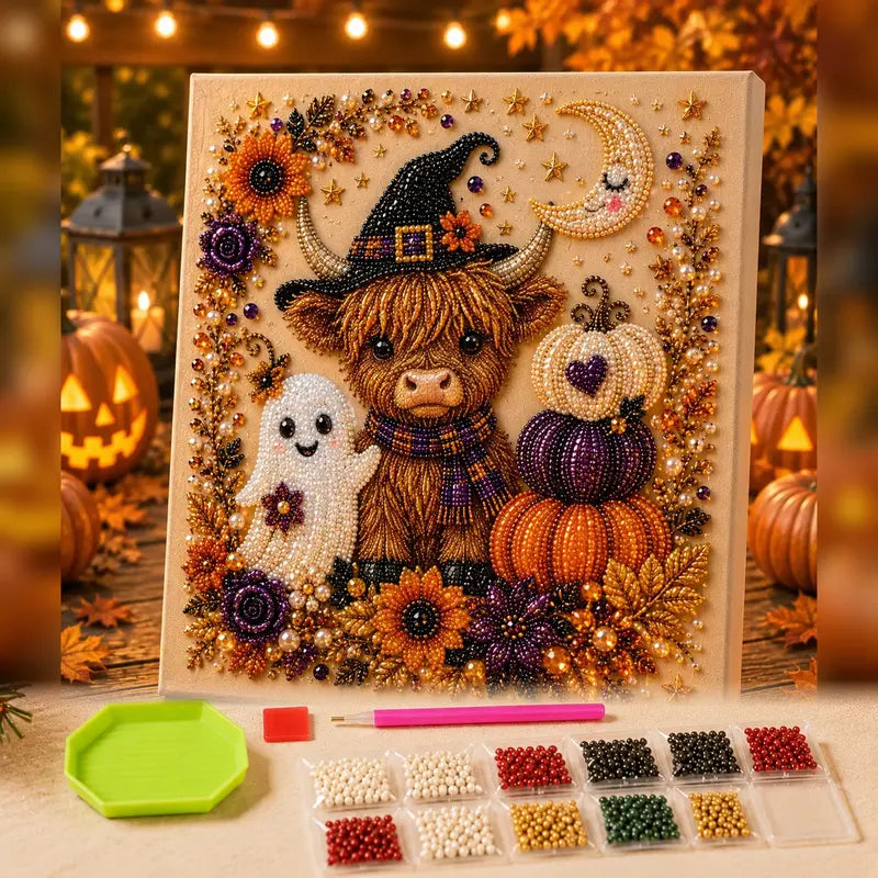 Spooky Cute Ghost 3D Diamond Painting DIY Kit