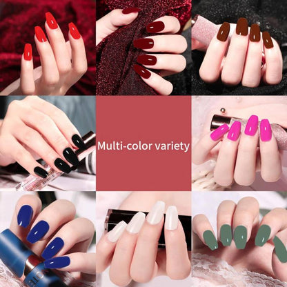 24 Color 576 Pcs Glossy Press-On Nails Set