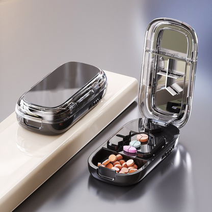 💊 Portable Pill Cutter and Organizer