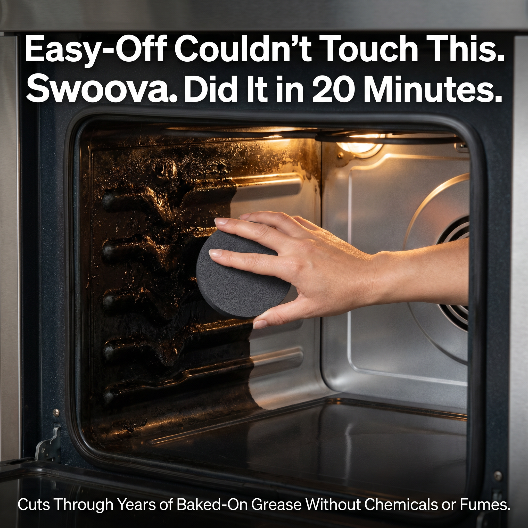 🧽 Premium Stainless Steel Cleaning Sponge – Tough on Grease, Gentle on Surfaces
