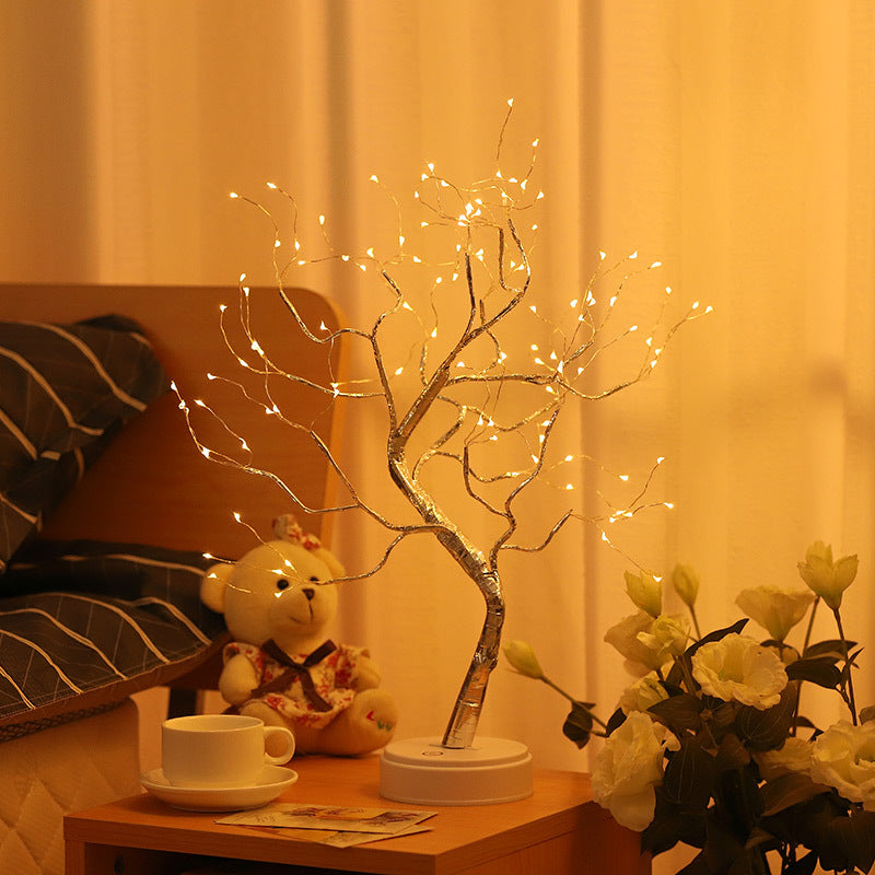 🎄Indoor Lighted Birch Tree with Realistic Branches