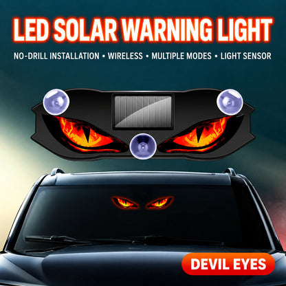 Solar-Powered Car LED Eyes – Wireless Dynamic Light