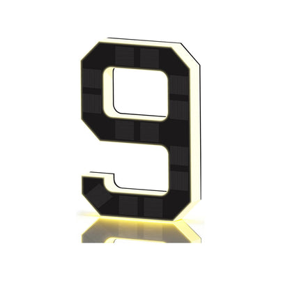 Solar Lighted Address Sign – Waterproof Modern Numbers for Outdoor Decor