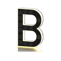 B