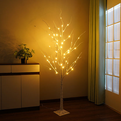 🎄Indoor Lighted Birch Tree with Realistic Branches
