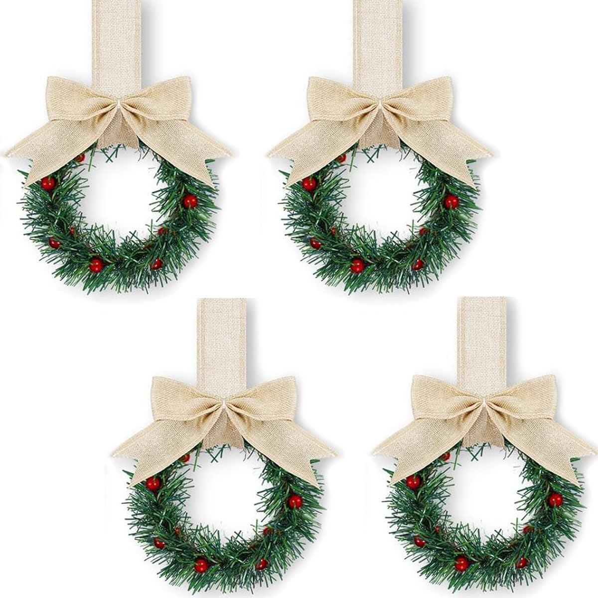 🎄Christmas Mini Artificial Cabinet Wreaths