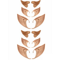 Dark Tone Elf Ears – 6 Pairs