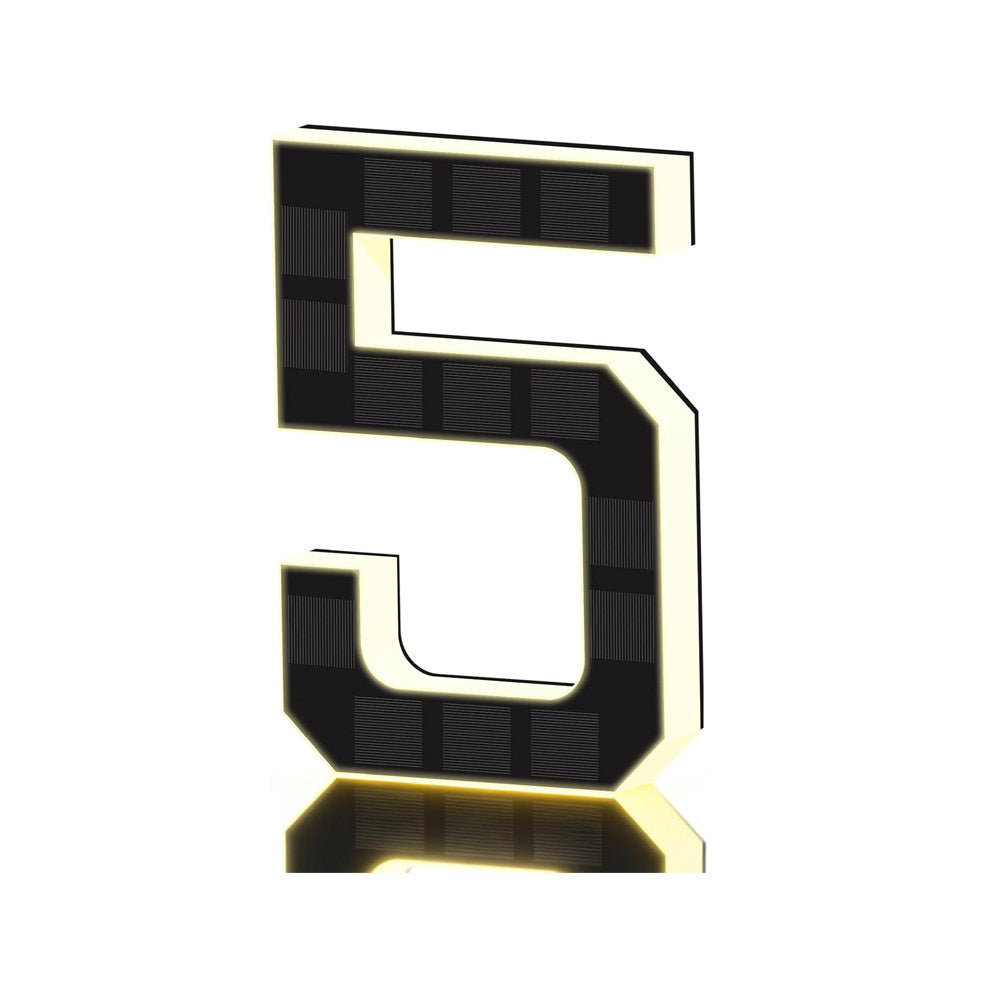 Solar Lighted Address Sign – Waterproof Modern Numbers for Outdoor Decor