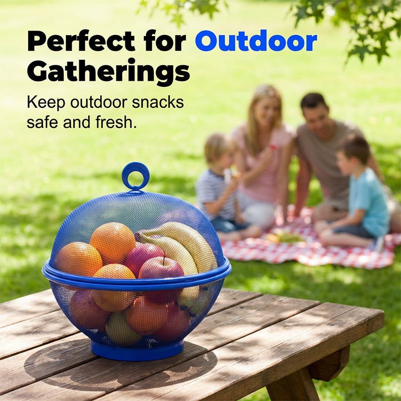 🧺 50% OFF TODAY ONLY 🍎 Fruit Basket with Lid — Breathable Mesh Keeps Fruit Fresh Longer ✨